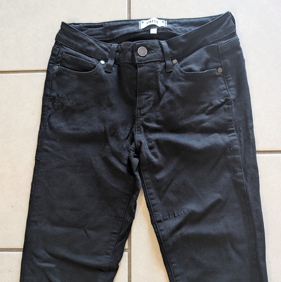 PAIGE Verdugo Ultra Skinny Jeans Size 26 Black - Picture 5 of 11